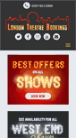 Mobile Screenshot of londontheatrebookings.com